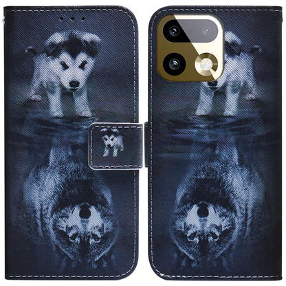 Coloured Drawing Flip Leather Phone Case, For Realme C100 4G / C100i 4G, For Realme 16 5G, For Realme 16 Pro+ 5G, For Realme 16 Pro 5G, For Realme 15T 5G, For Realme Narzo 80 Lite 4G / C71 India, For Realme 15 5G / Realme 15 Pro 5G, For Realme C75     ...