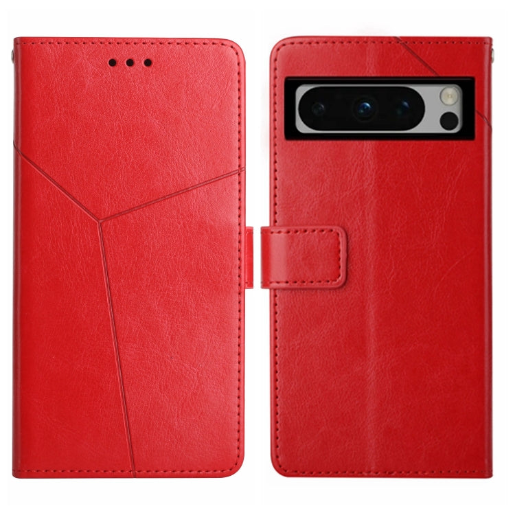 Y-shaped Pattern Flip Leather Phone Case, For Google Pixel 11 Pro XL, For Google Pixel 11 Pro / 11, For Google Pixel 10a, For Google Pixel 9a, For Google Pixel 9 Pro XL, For Google Pixel 9 Pro, For Google Pixel 9, For Google Pixel 8a                   ...