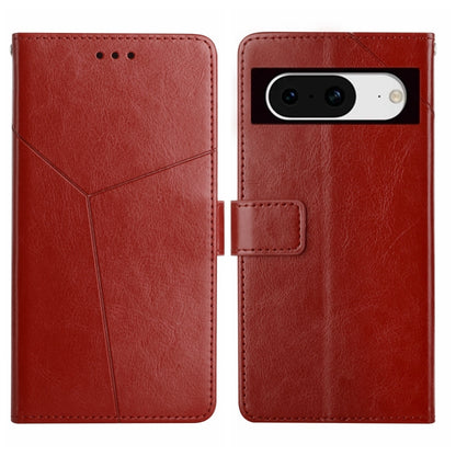 Y-shaped Pattern Flip Leather Phone Case, For Google Pixel 11 Pro XL, For Google Pixel 11 Pro / 11, For Google Pixel 10a, For Google Pixel 9a, For Google Pixel 9 Pro XL, For Google Pixel 9 Pro, For Google Pixel 9, For Google Pixel 8a                   ...