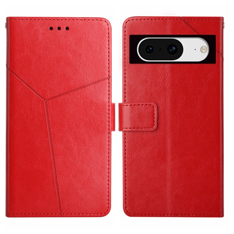 Y-shaped Pattern Flip Leather Phone Case, For Google Pixel 11 Pro XL, For Google Pixel 11 Pro / 11, For Google Pixel 10a, For Google Pixel 9a, For Google Pixel 9 Pro XL, For Google Pixel 9 Pro, For Google Pixel 9, For Google Pixel 8a                   ...