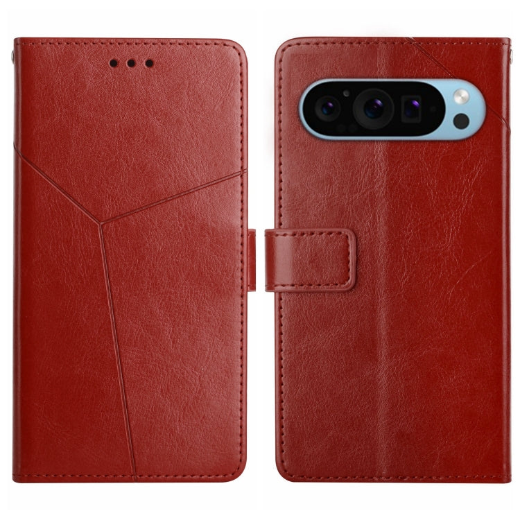Y-shaped Pattern Flip Leather Phone Case, For Google Pixel 11 Pro XL, For Google Pixel 11 Pro / 11, For Google Pixel 10a, For Google Pixel 9a, For Google Pixel 9 Pro XL, For Google Pixel 9 Pro, For Google Pixel 9, For Google Pixel 8a                   ...