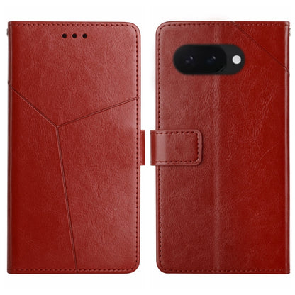 Y-shaped Pattern Flip Leather Phone Case, For Google Pixel 11 Pro XL, For Google Pixel 11 Pro / 11, For Google Pixel 10a, For Google Pixel 9a, For Google Pixel 9 Pro XL, For Google Pixel 9 Pro, For Google Pixel 9, For Google Pixel 8a                   ...