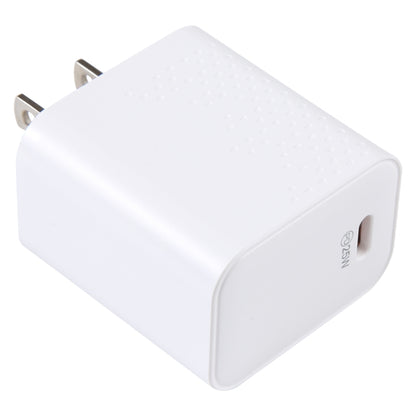 LZ-105PD 25W USB-C / Type-C Ports Dot Pattern Travel Charger, US Plug, EU Plug