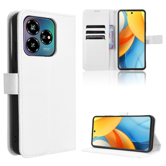 Diamond Texture Leather Phone Case, For ZTE Axon 60 Lite / Blade V60 Vita, For ZTE Blade V60 / Axon 60 4G, For ZTE Anshin Family, For ZTE nubia Focus Pro 5G, For ZTE nubia Neo 2, For ZTE Blade A34, For ZTE Libero 5G IV, For ZTE nubia Z60 Ultra