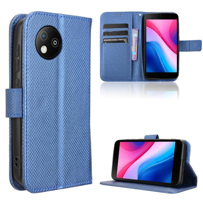 Diamond Texture Leather Phone Case, For ZTE Blade A35e Z2466, For ZTE nubia Neo 3 GT 5G, For ZTE nubia Focus 2 Ultra 5G, For ZTE nubia Focus 2 5G, For ZTE nubia Music 2, For ZTE nubia S 5G A403ZT, For ZTE Blade V70 Max, For ZTE Blade V70 Design 4G     ...