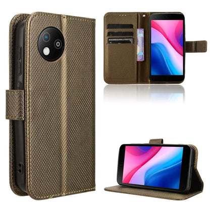 Diamond Texture Leather Phone Case, For ZTE Blade A35e Z2466, For ZTE nubia Neo 3 GT 5G, For ZTE nubia Focus 2 Ultra 5G, For ZTE nubia Focus 2 5G, For ZTE nubia Music 2, For ZTE nubia S 5G A403ZT, For ZTE Blade V70 Max, For ZTE Blade V70 Design 4G     ...