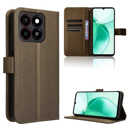 Diamond Texture Leather Phone Case, For ZTE nubia Neo 3 5G, For ZTE nubia Red Magic 10 Air, For ZTE Blade A35e Z2466, For ZTE nubia Neo 3 GT 5G, For ZTE nubia Focus 2 Ultra 5G, For ZTE nubia Focus 2 5G, For ZTE nubia Music 2, For ZTE nubia S 5G A403ZT ...
