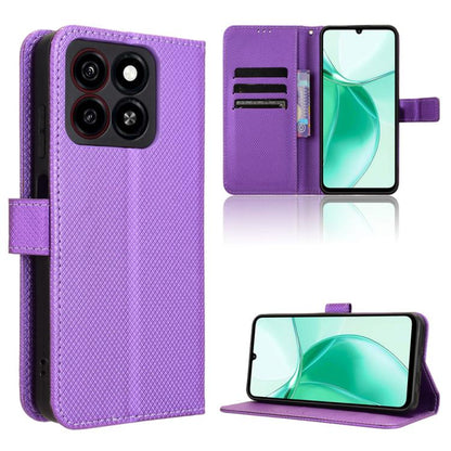 Diamond Texture Leather Phone Case, For ZTE nubia Neo 3 5G, For ZTE nubia Red Magic 10 Air, For ZTE Blade A35e Z2466, For ZTE nubia Neo 3 GT 5G, For ZTE nubia Focus 2 Ultra 5G, For ZTE nubia Focus 2 5G, For ZTE nubia Music 2, For ZTE nubia S 5G A403ZT ...