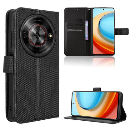 Diamond Texture Leather Phone Case, For ZTE nubia Neo 3 5G, For ZTE nubia Red Magic 10 Air, For ZTE Blade A35e Z2466, For ZTE nubia Neo 3 GT 5G, For ZTE nubia Focus 2 Ultra 5G, For ZTE nubia Focus 2 5G, For ZTE nubia Music 2, For ZTE nubia S 5G A403ZT ...