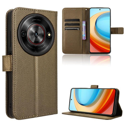 Diamond Texture Leather Phone Case, For ZTE nubia Neo 3 5G, For ZTE nubia Red Magic 10 Air, For ZTE Blade A35e Z2466, For ZTE nubia Neo 3 GT 5G, For ZTE nubia Focus 2 Ultra 5G, For ZTE nubia Focus 2 5G, For ZTE nubia Music 2, For ZTE nubia S 5G A403ZT ...
