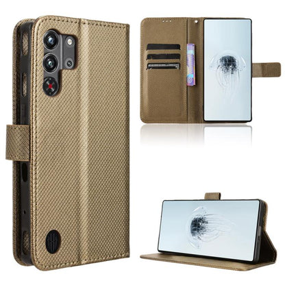 Diamond Texture Leather Phone Case, For ZTE nubia Neo 3 5G, For ZTE nubia Red Magic 10 Air, For ZTE Blade A35e Z2466, For ZTE nubia Neo 3 GT 5G, For ZTE nubia Focus 2 Ultra 5G, For ZTE nubia Focus 2 5G, For ZTE nubia Music 2, For ZTE nubia S 5G A403ZT ...
