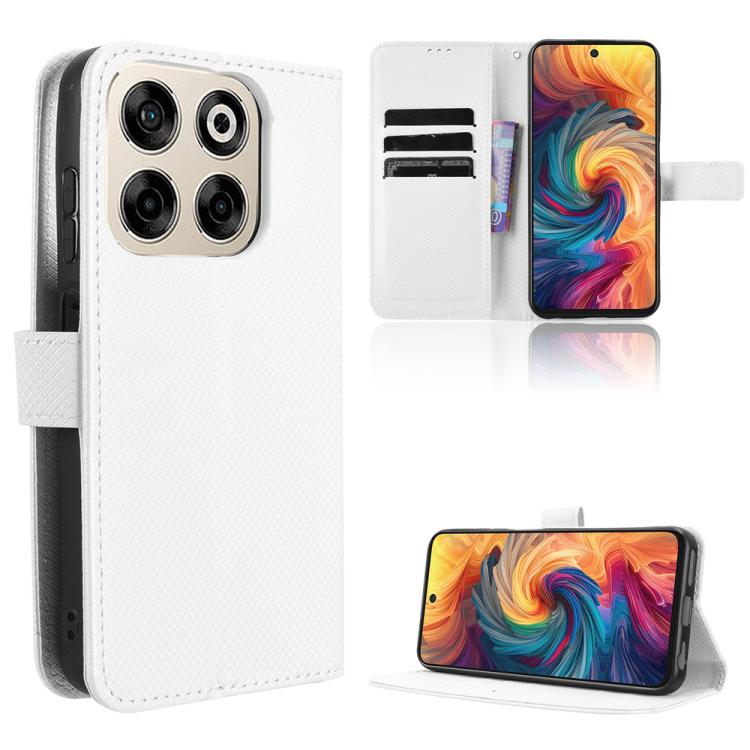 Diamond Texture Leather Phone Case, For ZTE Blade A35e Z2466, For ZTE nubia Neo 3 GT 5G, For ZTE nubia Focus 2 Ultra 5G, For ZTE nubia Focus 2 5G, For ZTE nubia Music 2, For ZTE nubia S 5G A403ZT, For ZTE Blade V70 Max, For ZTE Blade V70 Design 4G     ...