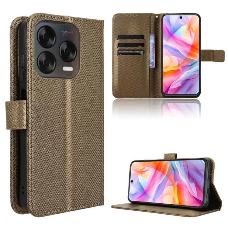 Diamond Texture Leather Phone Case, For ZTE Blade A35e Z2466, For ZTE nubia Neo 3 GT 5G, For ZTE nubia Focus 2 Ultra 5G, For ZTE nubia Focus 2 5G, For ZTE nubia Music 2, For ZTE nubia S 5G A403ZT, For ZTE Blade V70 Max, For ZTE Blade V70 Design 4G     ...