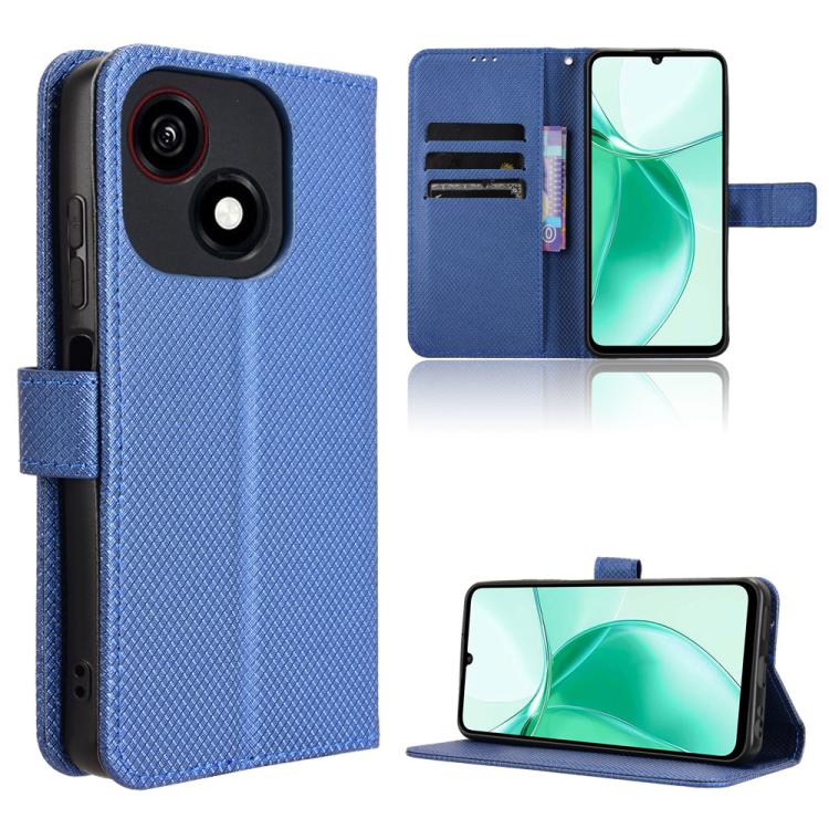 Diamond Texture Leather Phone Case, For ZTE Blade A35e Z2466, For ZTE nubia Neo 3 GT 5G, For ZTE nubia Focus 2 Ultra 5G, For ZTE nubia Focus 2 5G, For ZTE nubia Music 2, For ZTE nubia S 5G A403ZT, For ZTE Blade V70 Max, For ZTE Blade V70 Design 4G     ...