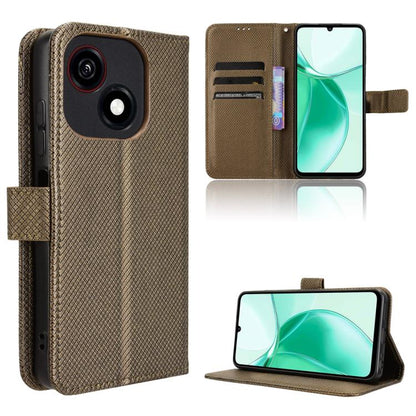 Diamond Texture Leather Phone Case, For ZTE Blade A35e Z2466, For ZTE nubia Neo 3 GT 5G, For ZTE nubia Focus 2 Ultra 5G, For ZTE nubia Focus 2 5G, For ZTE nubia Music 2, For ZTE nubia S 5G A403ZT, For ZTE Blade V70 Max, For ZTE Blade V70 Design 4G     ...