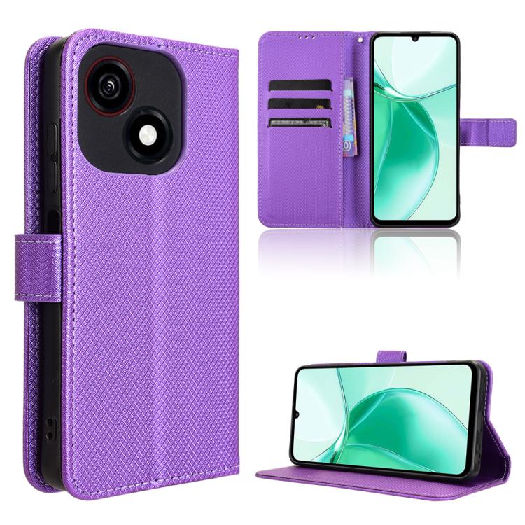Diamond Texture Leather Phone Case, For ZTE Blade A35e Z2466, For ZTE nubia Neo 3 GT 5G, For ZTE nubia Focus 2 Ultra 5G, For ZTE nubia Focus 2 5G, For ZTE nubia Music 2, For ZTE nubia S 5G A403ZT, For ZTE Blade V70 Max, For ZTE Blade V70 Design 4G     ...