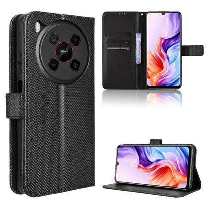 Diamond Texture Leather Phone Case, For ZTE Blade A35e Z2466, For ZTE nubia Neo 3 GT 5G, For ZTE nubia Focus 2 Ultra 5G, For ZTE nubia Focus 2 5G, For ZTE nubia Music 2, For ZTE nubia S 5G A403ZT, For ZTE Blade V70 Max, For ZTE Blade V70 Design 4G     ...