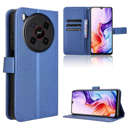 Diamond Texture Leather Phone Case, For ZTE Blade A35e Z2466, For ZTE nubia Neo 3 GT 5G, For ZTE nubia Focus 2 Ultra 5G, For ZTE nubia Focus 2 5G, For ZTE nubia Music 2, For ZTE nubia S 5G A403ZT, For ZTE Blade V70 Max, For ZTE Blade V70 Design 4G     ...