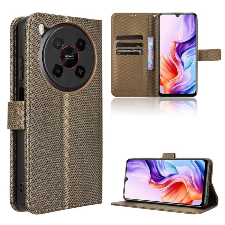Diamond Texture Leather Phone Case, For ZTE Blade A35e Z2466, For ZTE nubia Neo 3 GT 5G, For ZTE nubia Focus 2 Ultra 5G, For ZTE nubia Focus 2 5G, For ZTE nubia Music 2, For ZTE nubia S 5G A403ZT, For ZTE Blade V70 Max, For ZTE Blade V70 Design 4G     ...
