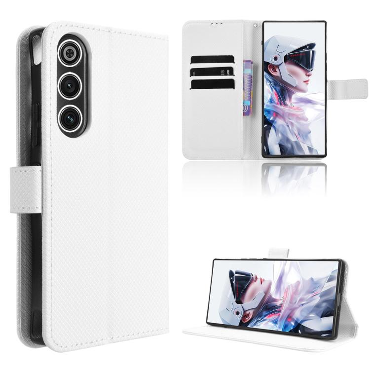 Diamond Texture Leather Phone Case, For ZTE nubia Neo 3 5G, For ZTE nubia Red Magic 10 Air, For ZTE Blade A35e Z2466, For ZTE nubia Neo 3 GT 5G, For ZTE nubia Focus 2 Ultra 5G, For ZTE nubia Focus 2 5G, For ZTE nubia Music 2, For ZTE nubia S 5G A403ZT ...