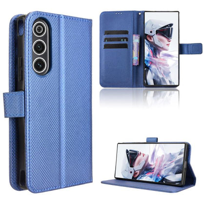 Diamond Texture Leather Phone Case, For ZTE nubia Neo 5 Pro 5G, For ZTE nubia P9 Pro 5G / Optus X Pro 2 5G, For ZTE nubia Neo 5 GT 5G, For ZTE Optus X Value 5G, For ZTE nubia RedMagic 11 Air, For ZTE Nubia V80 Max, For ZTE A75 Pro / Telstra T-Elite 5G ...