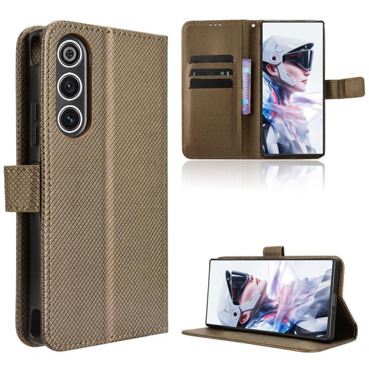 Diamond Texture Leather Phone Case, For ZTE nubia Neo 3 5G, For ZTE nubia Red Magic 10 Air, For ZTE Blade A35e Z2466, For ZTE nubia Neo 3 GT 5G, For ZTE nubia Focus 2 Ultra 5G, For ZTE nubia Focus 2 5G, For ZTE nubia Music 2, For ZTE nubia S 5G A403ZT ...
