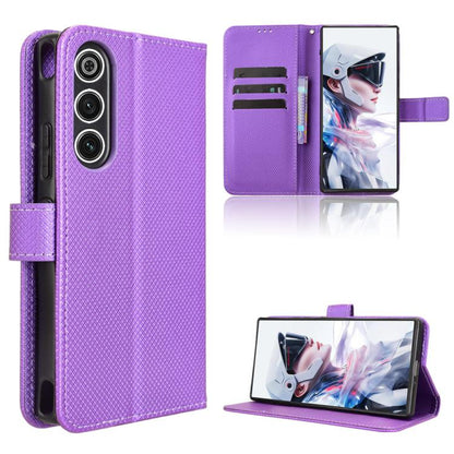 Diamond Texture Leather Phone Case, For ZTE nubia Neo 3 5G, For ZTE nubia Red Magic 10 Air, For ZTE Blade A35e Z2466, For ZTE nubia Neo 3 GT 5G, For ZTE nubia Focus 2 Ultra 5G, For ZTE nubia Focus 2 5G, For ZTE nubia Music 2, For ZTE nubia S 5G A403ZT ...