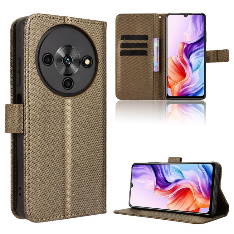 Diamond Texture Leather Phone Case, For ZTE Kantan Sumaho5 A601ZT, For ZTE nubia Neo 5 Pro 5G, For ZTE nubia Neo 5 5G, For ZTE nubia P9 Pro 5G / Optus X Pro 2 5G, For ZTE nubia Neo 5 GT 5G, For ZTE Optus X Value 5G, For ZTE nubia RedMagic 11 Air       ...