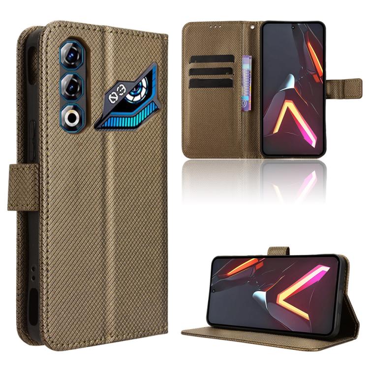 Diamond Texture Leather Phone Case, For ZTE Blade A35e Z2466, For ZTE nubia Neo 3 GT 5G, For ZTE nubia Focus 2 Ultra 5G, For ZTE nubia Focus 2 5G, For ZTE nubia Music 2, For ZTE nubia S 5G A403ZT, For ZTE Blade V70 Max, For ZTE Blade V70 Design 4G     ...