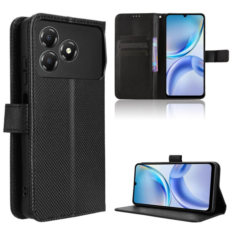Diamond Texture Leather Phone Case, For ZTE Kantan Sumaho5 A601ZT, For ZTE nubia Neo 5 Pro 5G, For ZTE nubia Neo 5 5G, For ZTE nubia P9 Pro 5G / Optus X Pro 2 5G, For ZTE nubia Neo 5 GT 5G, For ZTE Optus X Value 5G, For ZTE nubia RedMagic 11 Air       ...