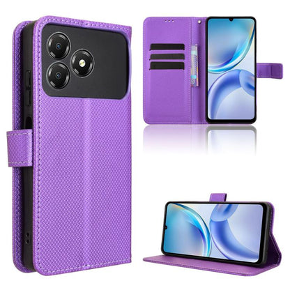 Diamond Texture Leather Phone Case, For ZTE Kantan Sumaho5 A601ZT, For ZTE nubia Neo 5 Pro 5G, For ZTE nubia Neo 5 5G, For ZTE nubia P9 Pro 5G / Optus X Pro 2 5G, For ZTE nubia Neo 5 GT 5G, For ZTE Optus X Value 5G, For ZTE nubia RedMagic 11 Air       ...