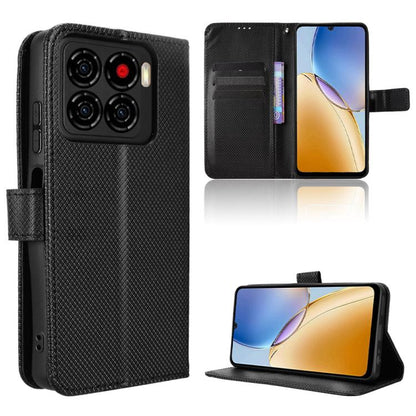 Diamond Texture Leather Phone Case, For ZTE Kantan Sumaho5 A601ZT, For ZTE nubia Neo 5 Pro 5G, For ZTE nubia Neo 5 5G, For ZTE nubia P9 Pro 5G / Optus X Pro 2 5G, For ZTE nubia Neo 5 GT 5G, For ZTE Optus X Value 5G, For ZTE nubia RedMagic 11 Air       ...