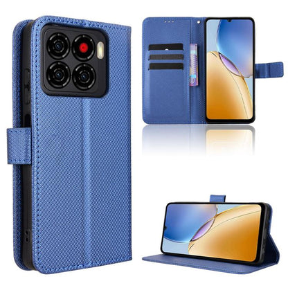 Diamond Texture Leather Phone Case, For ZTE Kantan Sumaho5 A601ZT, For ZTE nubia Neo 5 Pro 5G, For ZTE nubia Neo 5 5G, For ZTE nubia P9 Pro 5G / Optus X Pro 2 5G, For ZTE nubia Neo 5 GT 5G, For ZTE Optus X Value 5G, For ZTE nubia RedMagic 11 Air       ...