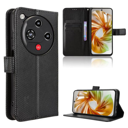 Diamond Texture Leather Phone Case, For ZTE Blade A35e Z2466, For ZTE nubia Neo 3 GT 5G, For ZTE nubia Focus 2 Ultra 5G, For ZTE nubia Focus 2 5G, For ZTE nubia Music 2, For ZTE nubia S 5G A403ZT, For ZTE Blade V70 Max, For ZTE Blade V70 Design 4G     ...
