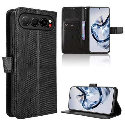 Diamond Texture Leather Phone Case, For ZTE Kantan Sumaho5 A601ZT, For ZTE nubia Neo 5 Pro 5G, For ZTE nubia Neo 5 5G, For ZTE nubia P9 Pro 5G / Optus X Pro 2 5G, For ZTE nubia Neo 5 GT 5G, For ZTE Optus X Value 5G, For ZTE nubia RedMagic 11 Air       ...
