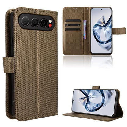 Diamond Texture Leather Phone Case, For ZTE Kantan Sumaho5 A601ZT, For ZTE nubia Neo 5 Pro 5G, For ZTE nubia Neo 5 5G, For ZTE nubia P9 Pro 5G / Optus X Pro 2 5G, For ZTE nubia Neo 5 GT 5G, For ZTE Optus X Value 5G, For ZTE nubia RedMagic 11 Air       ...