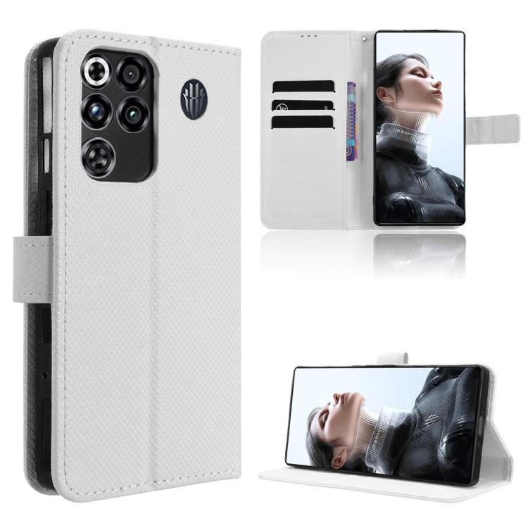 Diamond Texture Leather Phone Case, For ZTE Kantan Sumaho5 A601ZT, For ZTE nubia Neo 5 Pro 5G, For ZTE nubia Neo 5 5G, For ZTE nubia P9 Pro 5G / Optus X Pro 2 5G, For ZTE nubia Neo 5 GT 5G, For ZTE Optus X Value 5G, For ZTE nubia RedMagic 11 Air       ...