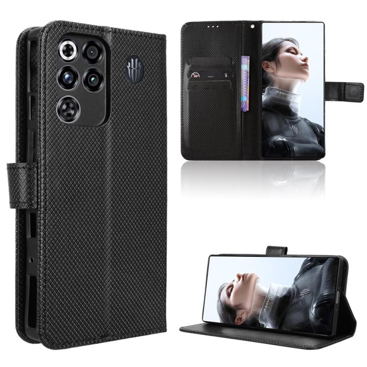 Diamond Texture Leather Phone Case, For ZTE Kantan Sumaho5 A601ZT, For ZTE nubia Neo 5 Pro 5G, For ZTE nubia Neo 5 5G, For ZTE nubia P9 Pro 5G / Optus X Pro 2 5G, For ZTE nubia Neo 5 GT 5G, For ZTE Optus X Value 5G, For ZTE nubia RedMagic 11 Air       ...