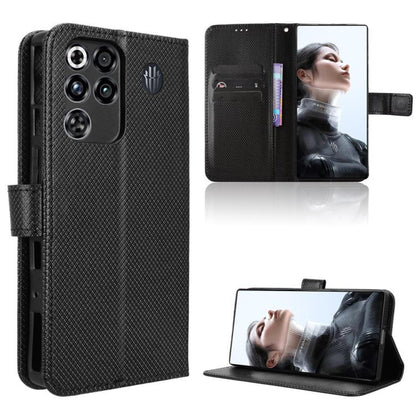 Diamond Texture Leather Phone Case, For ZTE Kantan Sumaho5 A601ZT, For ZTE nubia Neo 5 Pro 5G, For ZTE nubia Neo 5 5G, For ZTE nubia P9 Pro 5G / Optus X Pro 2 5G, For ZTE nubia Neo 5 GT 5G, For ZTE Optus X Value 5G, For ZTE nubia RedMagic 11 Air       ...