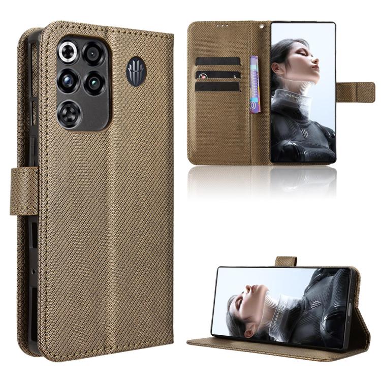 Diamond Texture Leather Phone Case, For ZTE Kantan Sumaho5 A601ZT, For ZTE nubia Neo 5 Pro 5G, For ZTE nubia Neo 5 5G, For ZTE nubia P9 Pro 5G / Optus X Pro 2 5G, For ZTE nubia Neo 5 GT 5G, For ZTE Optus X Value 5G, For ZTE nubia RedMagic 11 Air       ...
