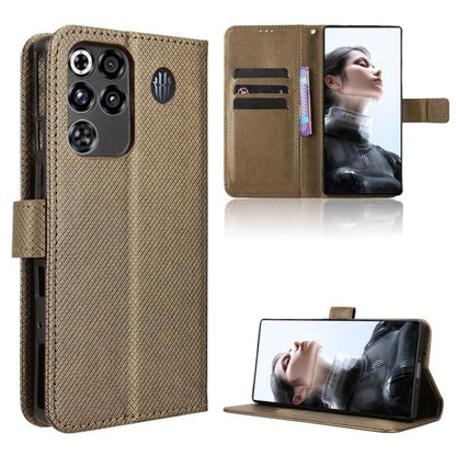 Diamond Texture Leather Phone Case, For ZTE Kantan Sumaho5 A601ZT, For ZTE nubia Neo 5 Pro 5G, For ZTE nubia Neo 5 5G, For ZTE nubia P9 Pro 5G / Optus X Pro 2 5G, For ZTE nubia Neo 5 GT 5G, For ZTE Optus X Value 5G, For ZTE nubia RedMagic 11 Air       ...