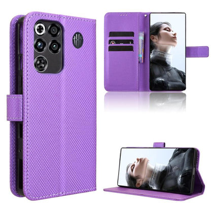 Diamond Texture Leather Phone Case, For ZTE Kantan Sumaho5 A601ZT, For ZTE nubia Neo 5 Pro 5G, For ZTE nubia Neo 5 5G, For ZTE nubia P9 Pro 5G / Optus X Pro 2 5G, For ZTE nubia Neo 5 GT 5G, For ZTE Optus X Value 5G, For ZTE nubia RedMagic 11 Air       ...