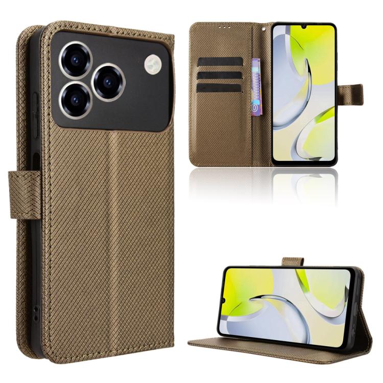 Diamond Texture Leather Phone Case, For ZTE Kantan Sumaho5 A601ZT, For ZTE nubia Neo 5 Pro 5G, For ZTE nubia Neo 5 5G, For ZTE nubia P9 Pro 5G / Optus X Pro 2 5G, For ZTE nubia Neo 5 GT 5G, For ZTE Optus X Value 5G, For ZTE nubia RedMagic 11 Air       ...