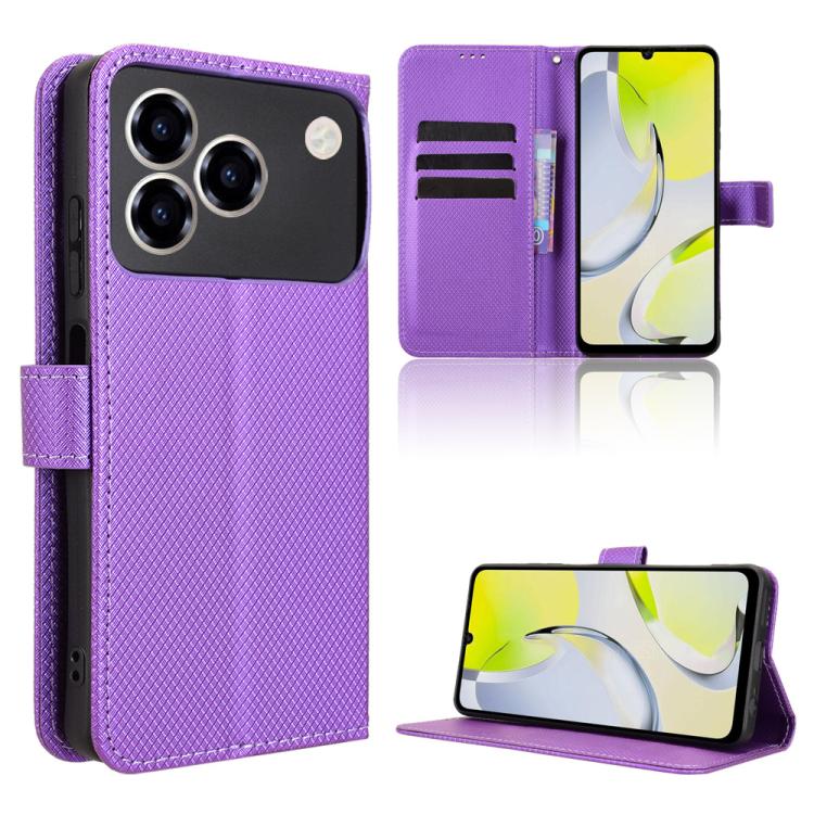Diamond Texture Leather Phone Case, For ZTE Kantan Sumaho5 A601ZT, For ZTE nubia Neo 5 Pro 5G, For ZTE nubia Neo 5 5G, For ZTE nubia P9 Pro 5G / Optus X Pro 2 5G, For ZTE nubia Neo 5 GT 5G, For ZTE Optus X Value 5G, For ZTE nubia RedMagic 11 Air       ...