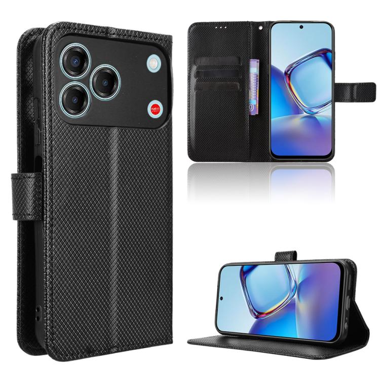 Diamond Texture Leather Phone Case, For ZTE Kantan Sumaho5 A601ZT, For ZTE nubia Neo 5 Pro 5G, For ZTE nubia Neo 5 5G, For ZTE nubia P9 Pro 5G / Optus X Pro 2 5G, For ZTE nubia Neo 5 GT 5G, For ZTE Optus X Value 5G, For ZTE nubia RedMagic 11 Air       ...