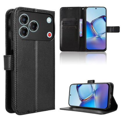 Diamond Texture Leather Phone Case, For ZTE Kantan Sumaho5 A601ZT, For ZTE nubia Neo 5 Pro 5G, For ZTE nubia Neo 5 5G, For ZTE nubia P9 Pro 5G / Optus X Pro 2 5G, For ZTE nubia Neo 5 GT 5G, For ZTE Optus X Value 5G, For ZTE nubia RedMagic 11 Air       ...