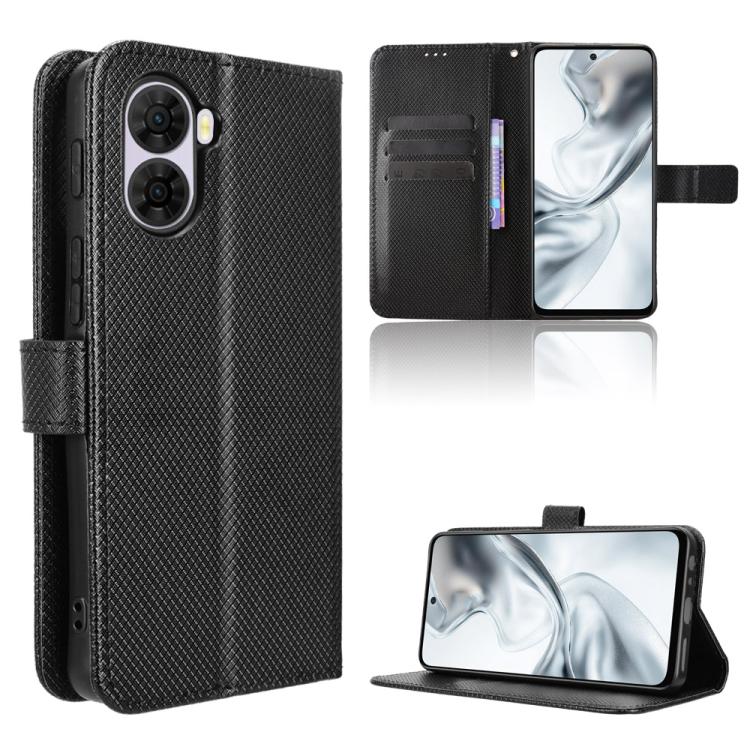 Diamond Texture Leather Phone Case, For ZTE Kantan Sumaho5 A601ZT, For ZTE nubia Neo 5 Pro 5G, For ZTE nubia Neo 5 5G, For ZTE nubia P9 Pro 5G / Optus X Pro 2 5G, For ZTE nubia Neo 5 GT 5G, For ZTE Optus X Value 5G, For ZTE nubia RedMagic 11 Air       ...
