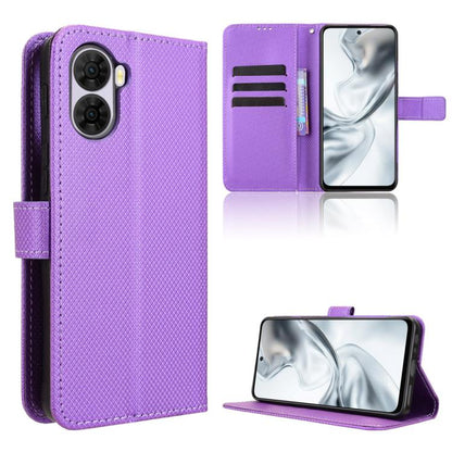 Diamond Texture Leather Phone Case, For ZTE Kantan Sumaho5 A601ZT, For ZTE nubia Neo 5 Pro 5G, For ZTE nubia Neo 5 5G, For ZTE nubia P9 Pro 5G / Optus X Pro 2 5G, For ZTE nubia Neo 5 GT 5G, For ZTE Optus X Value 5G, For ZTE nubia RedMagic 11 Air       ...