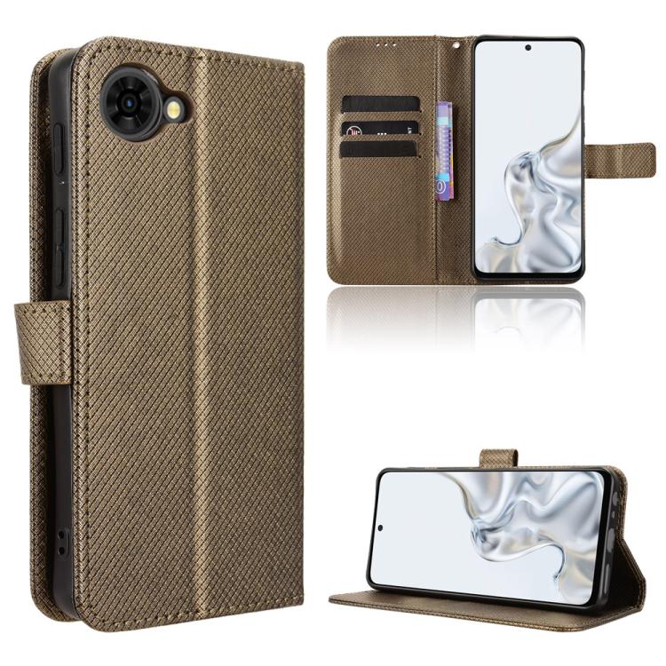 Diamond Texture Leather Phone Case, For ZTE Kantan Sumaho5 A601ZT, For ZTE nubia Neo 5 Pro 5G, For ZTE nubia Neo 5 5G, For ZTE nubia P9 Pro 5G / Optus X Pro 2 5G, For ZTE nubia Neo 5 GT 5G, For ZTE Optus X Value 5G, For ZTE nubia RedMagic 11 Air       ...