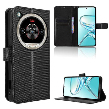 Diamond Texture Leather Phone Case, For ZTE Blade A35e Z2466, For ZTE nubia Neo 3 GT 5G, For ZTE nubia Focus 2 Ultra 5G, For ZTE nubia Focus 2 5G, For ZTE nubia Music 2, For ZTE nubia S 5G A403ZT, For ZTE Blade V70 Max, For ZTE Blade V70 Design 4G     ...